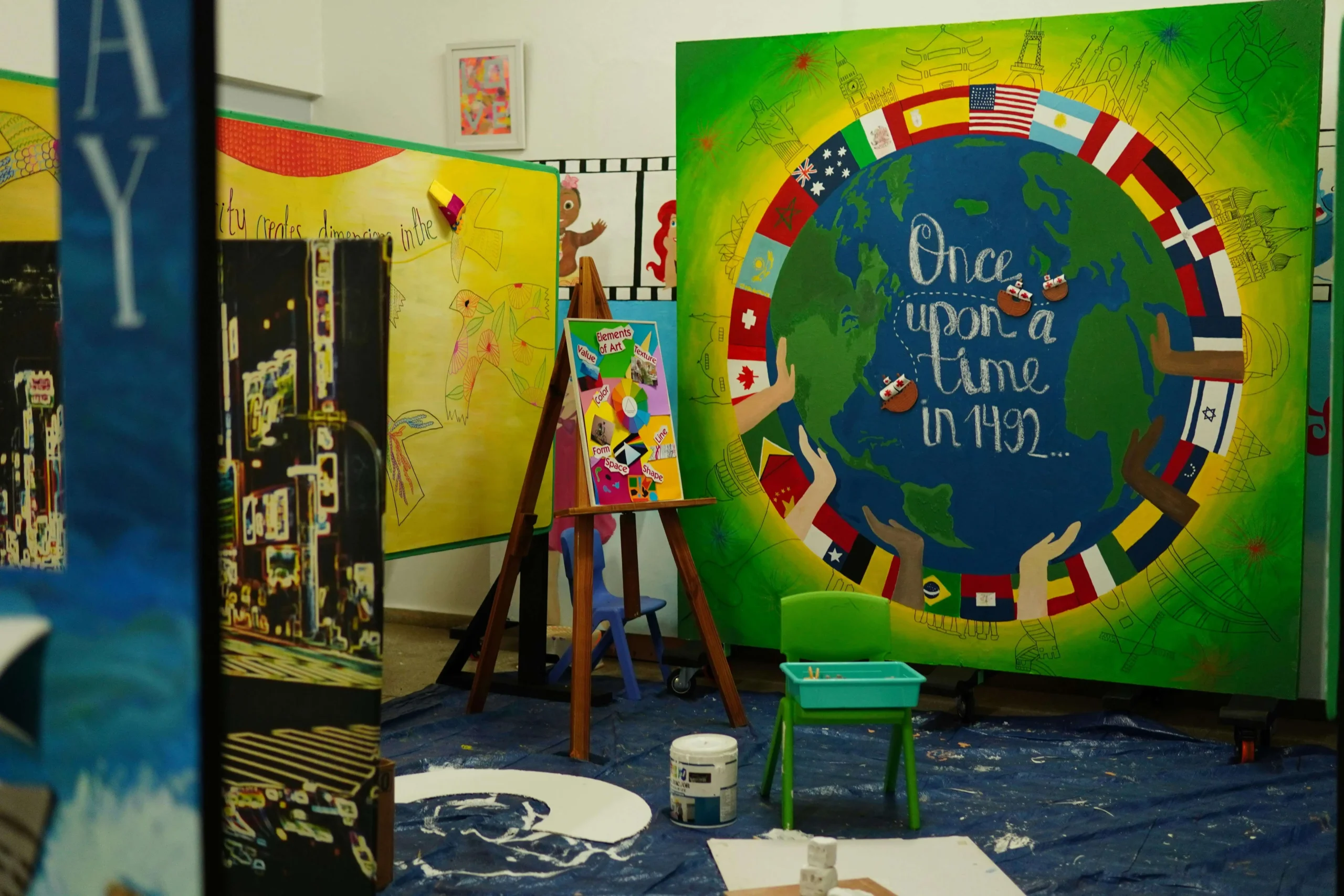 que es Mural Escolar